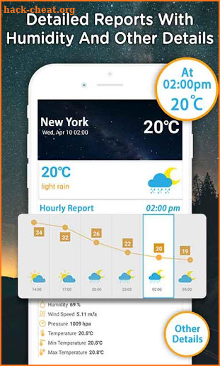 Weather forecast - weather updates live screenshot