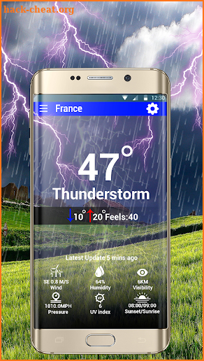 Weather- Global Weather Hourly Update screenshot