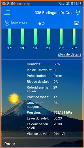 Weather Live future screenshot