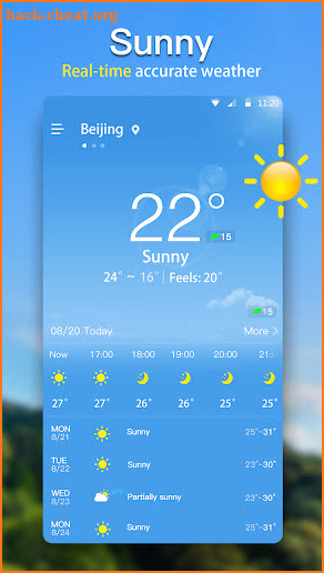 Weather: Live Weather Forecast screenshot