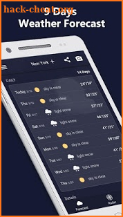 Weather Radar & Forecast screenshot