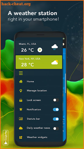 Weather Radar Pro - Get the forecast right screenshot