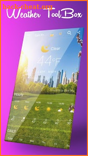 Weather ToolBox & Weather Forcasts & Weather Radar screenshot