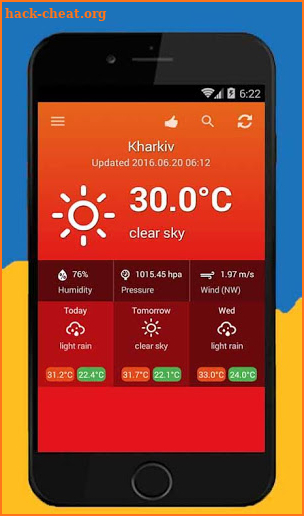 Weather Ukraine screenshot