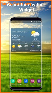 Weather updates&temperature report screenshot