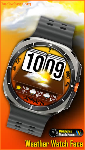 Weather Watch Face screenshot