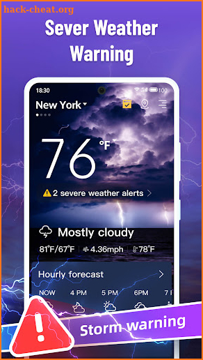 WeatherNow screenshot