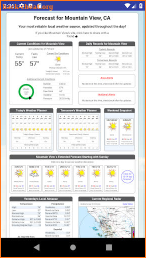 WeatherToGo screenshot