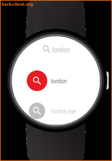 Web Browser for Wear OS (Android Wear) screenshot