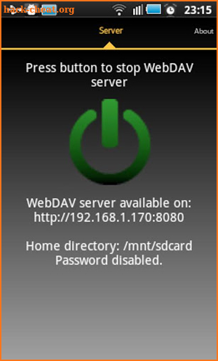 WebDAV Server Pro screenshot