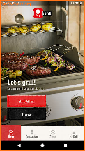 Weber® iGrill® screenshot