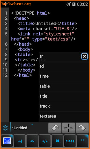 WebMaster's HTML Editor screenshot