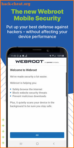 Webroot® Mobile Security screenshot