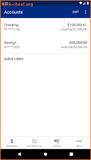 Webster Bank Mobile App screenshot