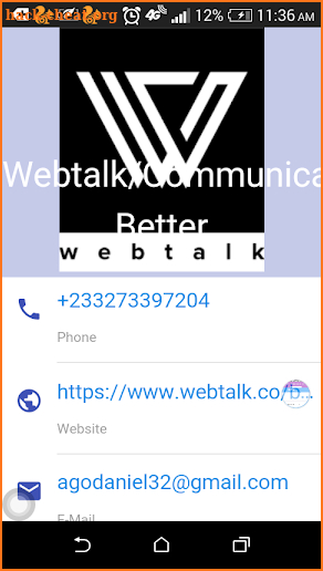 Webtalk Social 2018 screenshot