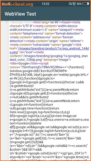 WebView : Javascript, Cookie Manager & More screenshot