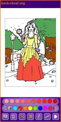 Wedding Coloring Book screenshot