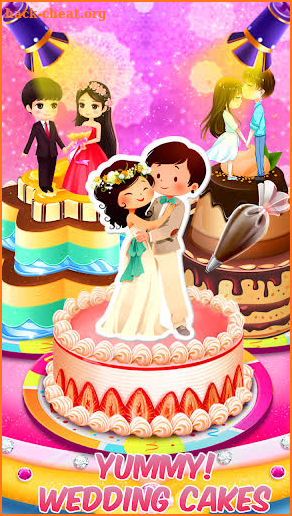 Wedding Doll Cakes Maker Cooking Chef Empire screenshot