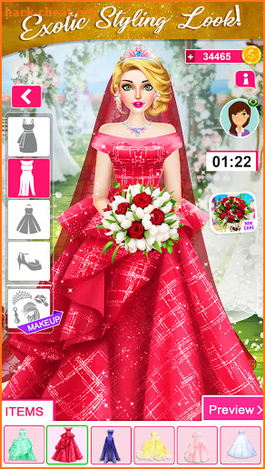 Wedding Dress up Girls Games screenshot