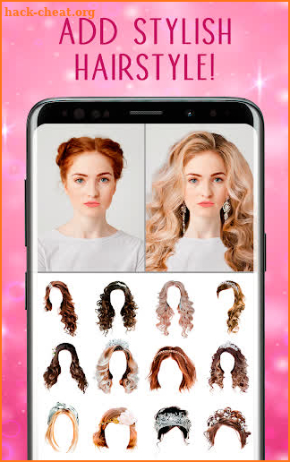 Wedding Hairstyles on photo screenshot