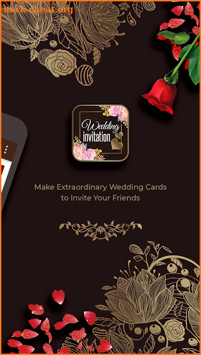 Wedding Invitation Card Maker - Creator (RSVP) screenshot