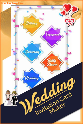 Wedding Invitation Card Maker Free screenshot