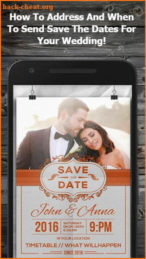 Wedding Invitation Save-the-Date Ideas screenshot