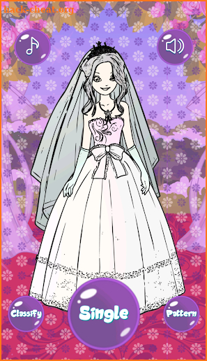 Wedding Model Color Me screenshot