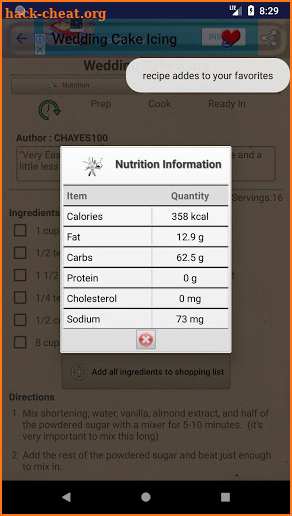 Wedding Recipes ~ Wedding Cake Recipes screenshot