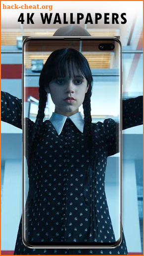 Wednesday Addams HD Wallpaper screenshot