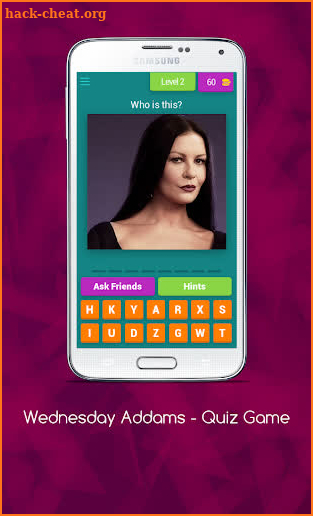 Wednesday Addams - Quiz Game screenshot