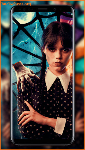 Wednesday Addams Wallpaper screenshot