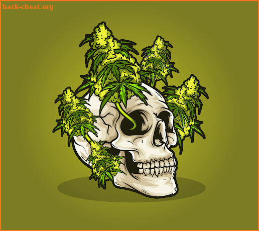 Weed Skull Wallpapers HD screenshot