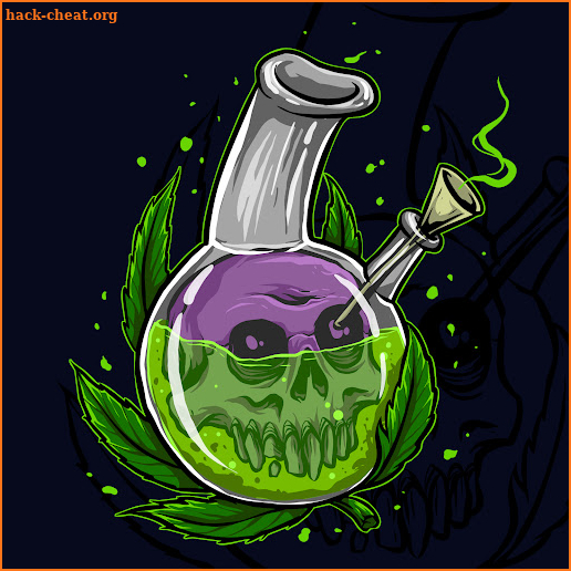 Weed Skull Wallpapers HD screenshot