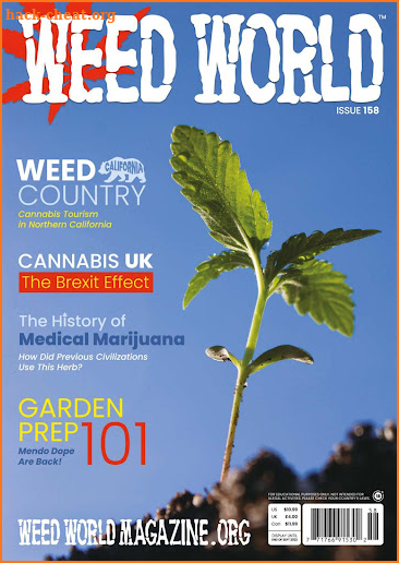 Weed World Magazine screenshot