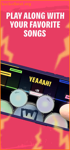 WeGroove: play & learn to drum screenshot