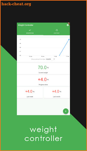 Weight Controller screenshot