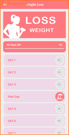 Weight Loss in 30 Days - Lose Weight at Home screenshot