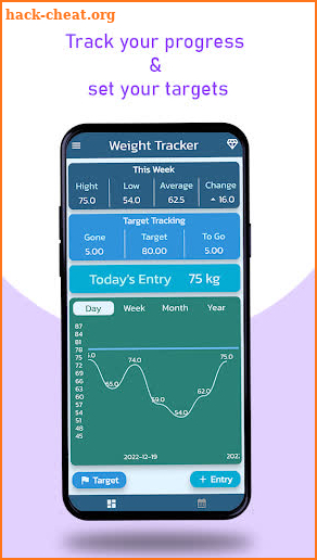 Weight Tracker screenshot