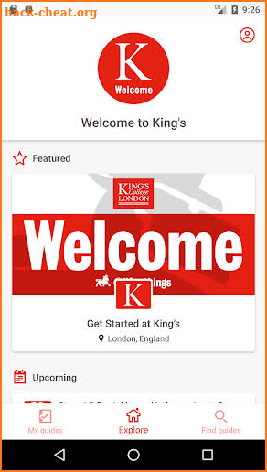 Welcome to King's screenshot