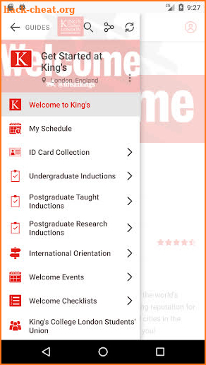 Welcome to King's screenshot