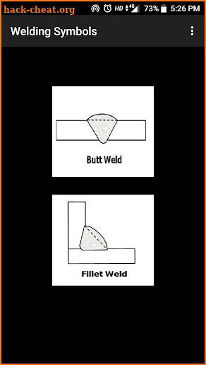 Welding Symbols screenshot