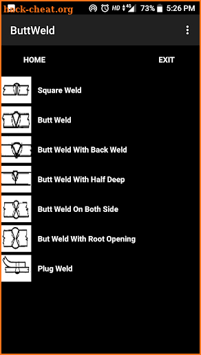 Welding Symbols screenshot