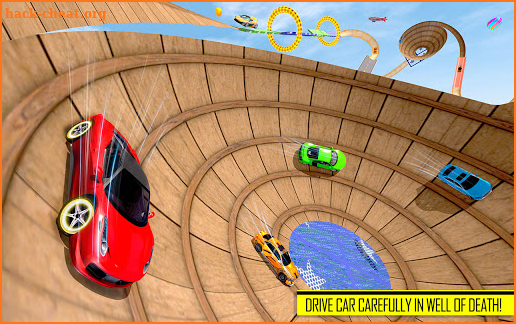 Well of Death Car Stunt Games: Mega Ramp Car Games screenshot