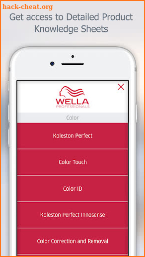 Wella Professionals screenshot