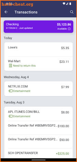 Wellby Financial screenshot