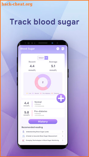 Wellness Mate: BP & Sugar Log screenshot