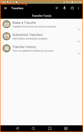 Wells Bank Mobile Banking screenshot