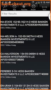 Wellsite Navigator NorthDakota screenshot