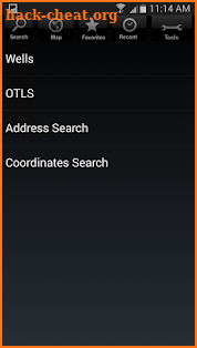 Wellsite Navigator Texas screenshot